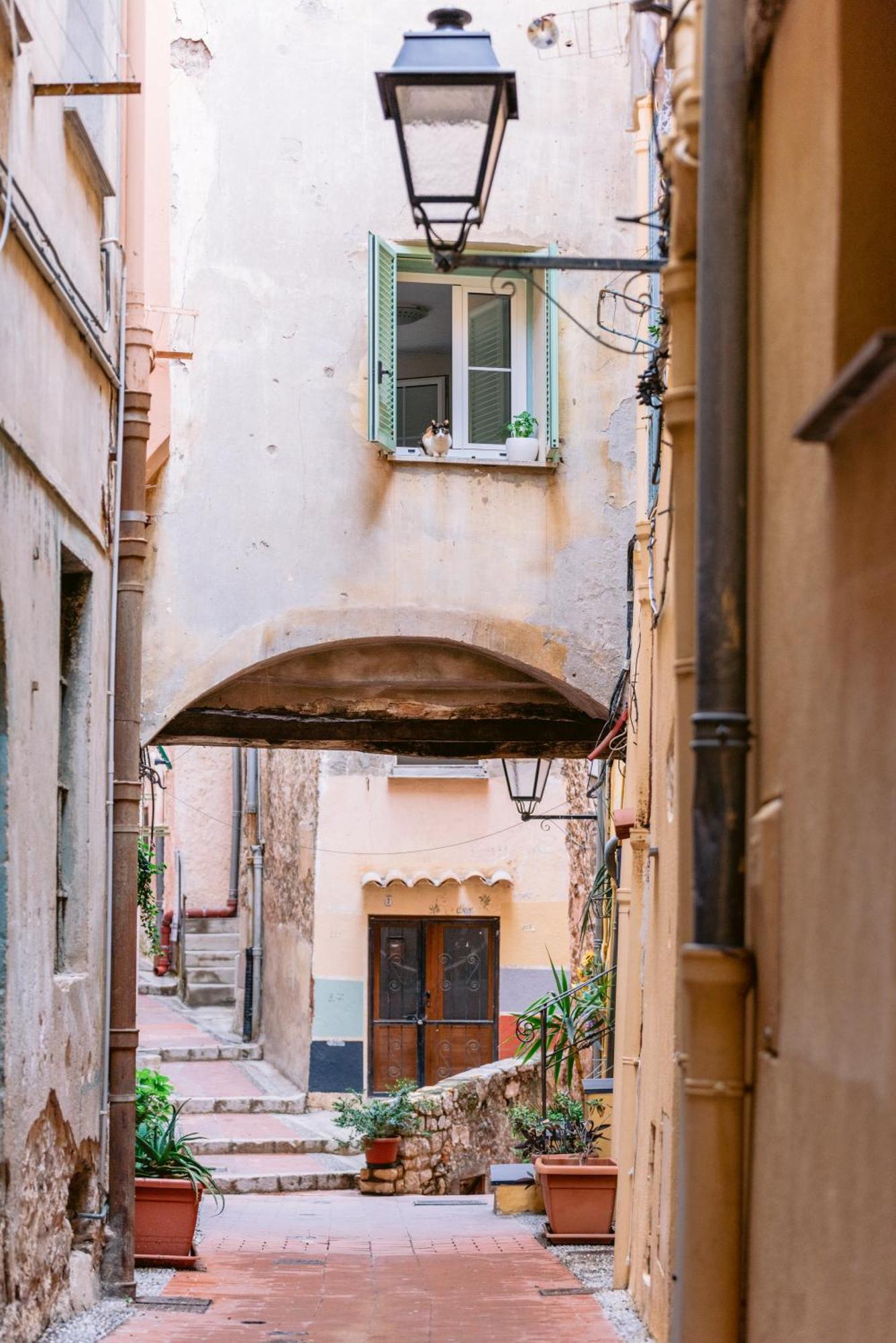 Ou Mentounasc - Duplex Vieille Ville Menton - Free Parking Exterior foto